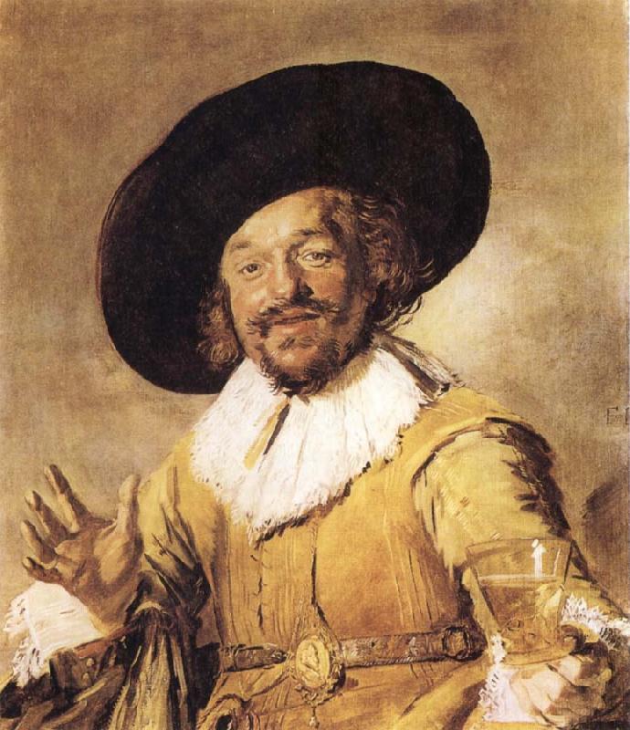 Frans Hals The Merry Drinker oil painting image
